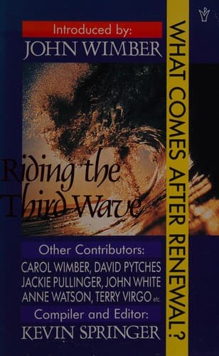 Tapa de Riding the third wave