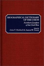 Tapa de Biographical dictionary of the Union