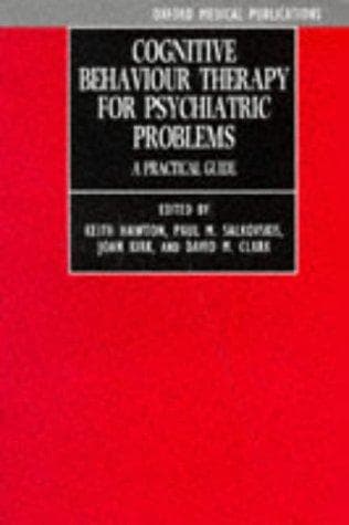 Tapa de Cognitive Behaviour Therapy for Psychiatric Problems