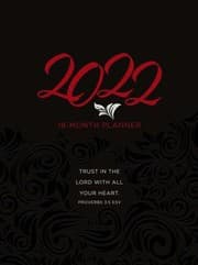 Tapa de Trust in the Lord 2022 18 month Planner