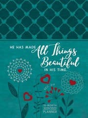 Tapa de All Things Beautiful 2022 18 Month Planner