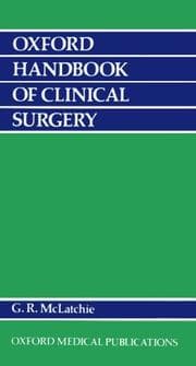 Tapa de Oxford handbook of clinical surgery