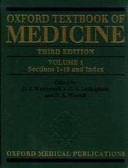 Tapa de Oxford textbook of medicine, volume 3, / ediated by D. J. Weatherall...[et al.]