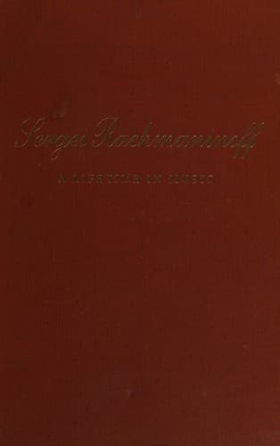 Tapa de Sergei Rachmaninoff