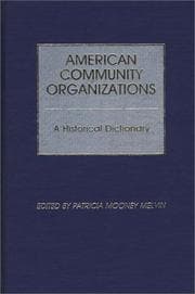 Tapa de American community organizations