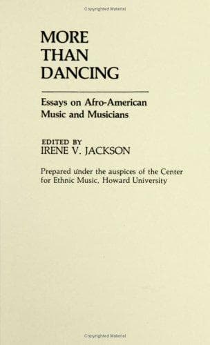 Tapa de More Than Dancing