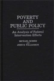 Tapa de Poverty and public policy