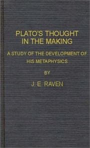 Tapa de Plato's thought in the making
