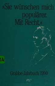 Tapa de "Sie wünschen mich populärer. Mit Recht"