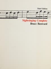 Tapa de Sightsinging Complete