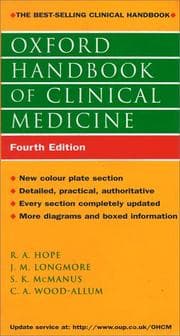 Tapa de Oxford handbook of clinical medicine