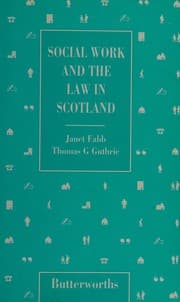 Tapa de Social work and the law in Scotland