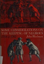 Tapa de Some considerations on the keeping of Negroes, 1754 ; Considerations on keeping Negroes, 1762