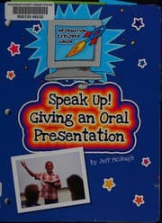 Tapa de Speak up! giving an oral presentation