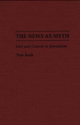 Tapa de The news as myth