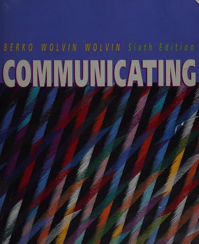 Tapa de Communicating
