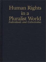 Tapa de Human Rights in a Pluralist World