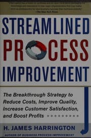 Tapa de Streamlined process improvement