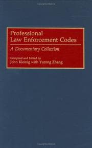 Tapa de Professional law enforcement codes