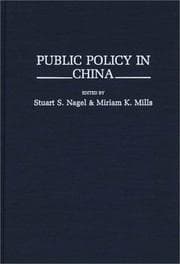Tapa de Public policy in China