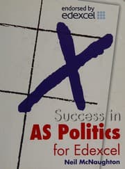 Tapa de Success in As Politics for Edexcel