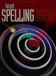 Tapa de Target Spelling 1020