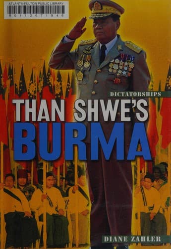 Tapa de Than Shwe's Burma