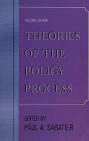 Tapa de Theories of policy process
