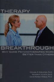 Tapa de Therapy breakthrough