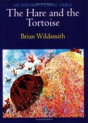 Tapa de The hare and the tortoise, based on the fable by La Fontaine