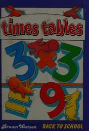 Tapa de Times tables