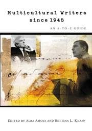 Tapa de Multicultural writers since 1945