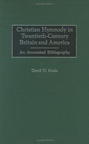 Tapa de Christian Hymnody in Twentieth-Century Britain and America