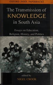 Tapa de The Transmission of Knowledge in South Asia (SOAS Studies on South Asia)