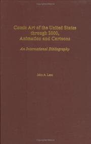 Tapa de Comic Art of the United States through 2000, Animation and Cartoons