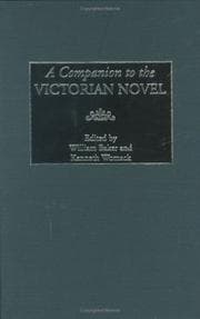 Tapa de A companion to the Victorian novel