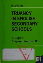 Tapa de Truancy in English Secondary Schools
