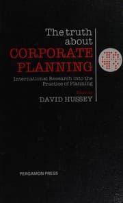 Tapa de The Truth About Corporate Planning