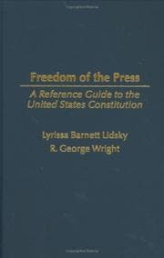 Tapa de Freedom of the press