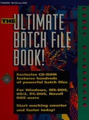 Tapa de The ultimate batch file book!