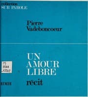 Tapa de Un amour libre