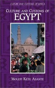 Tapa de Culture and Customs of Egypt (Culture and Customs of Africa)