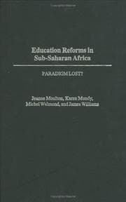 Tapa de Education reforms in sub-Saharan Africa