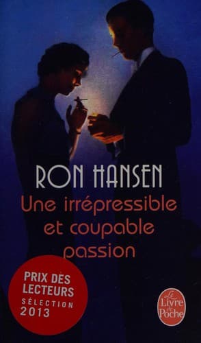 Tapa de Une irrépressible et coupable passion