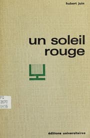 Tapa de Un Soleil rouge, poèmes