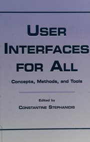 Tapa de User interfaces for all