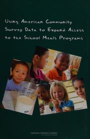 Tapa de Using American Community Survey Data to Expand Access to the School Meals Programs
