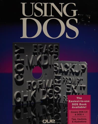 Tapa de Using DOS