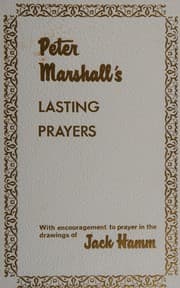 Tapa de Peter Marshall's lasting prayers