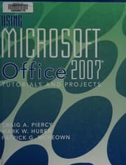 Tapa de Using Microsoft Office 2007